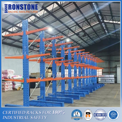 کیفیت  Industrial Customized Anti-Rust Cantilever Racking System For Storing  Bulky Materials کارخانه