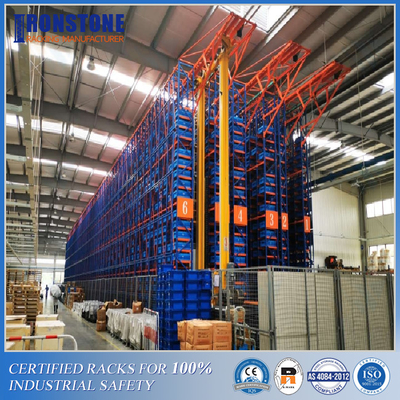 سیستم قفسه بندی ASRS با پوشش پودری با کارایی بالا برای مرکز لجستیک با قیمت پایین