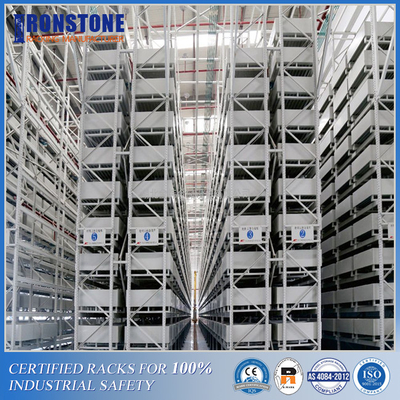 سیستم قفسه بندی ASRS با پوشش پودری با کارایی بالا برای مرکز لجستیک با قیمت پایین