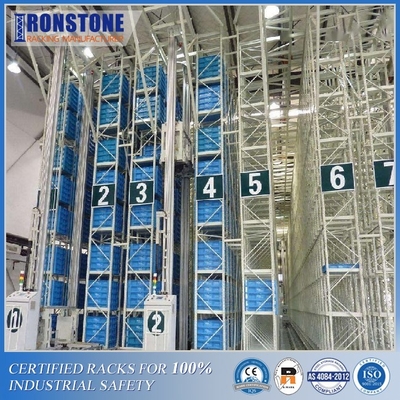 Customized Warehouse ASRS Metal Shelf Storage Rack For Efficient Inventory Management
